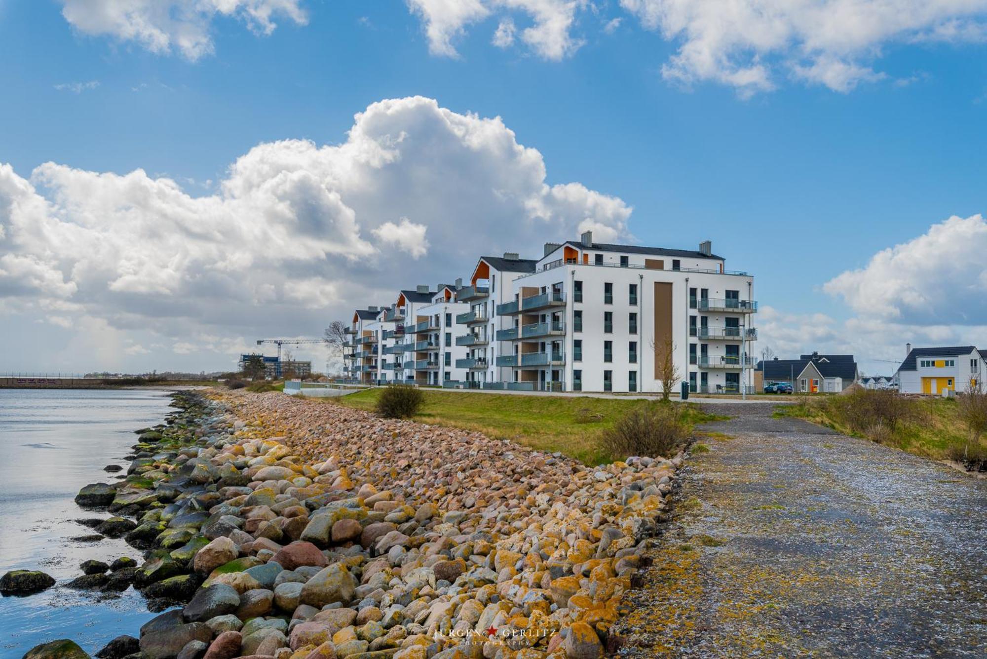 Ocean Star- 1 Og, Balkon, Hafenblick, Kamin Appartement Olpenitz Buitenkant foto